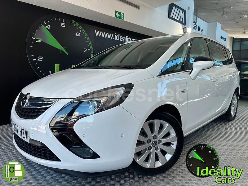 Blanco Usado 2014 Opel Zafira Tourer Selective Monovolumen | 11.990 € (Caro) - Imagen 1/4
