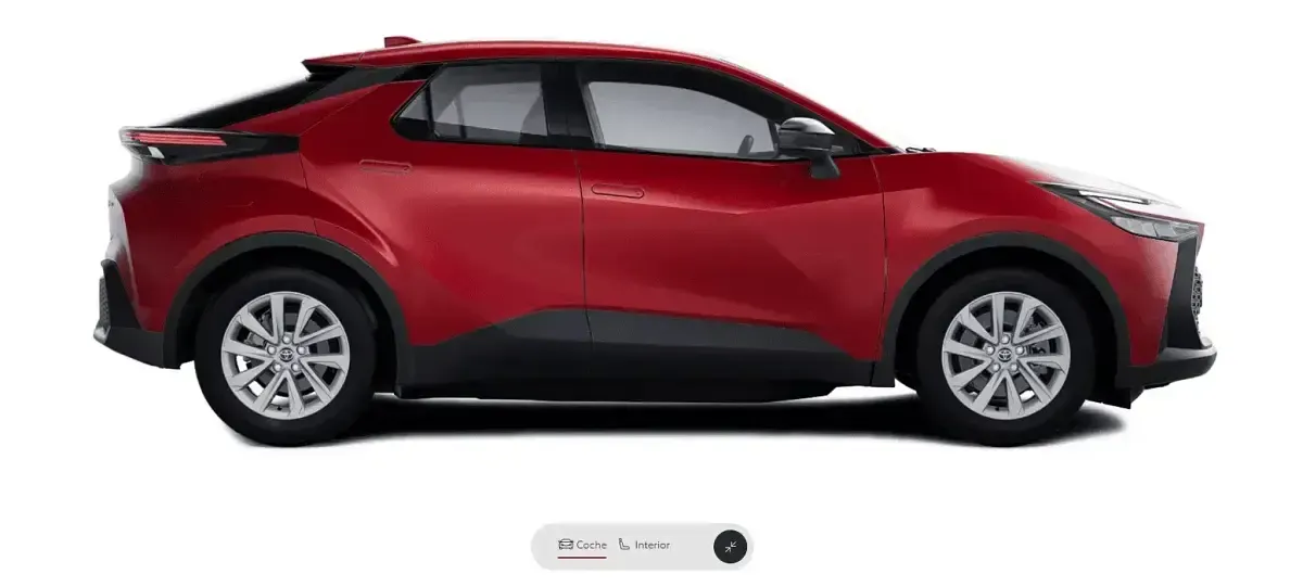 Nuevo Toyota C-HR Business Edition 223 CV (164 kW) 2025 Rojo SUV