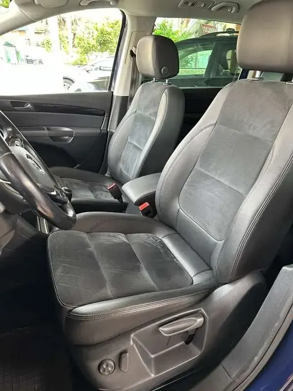 Usado VW Sharan Sportline 184 CV (135 kW) 2017 Azul Monovolumen