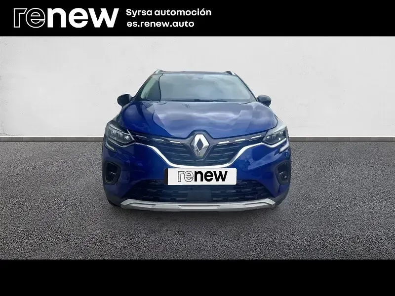 Usado Renault Captur Techno 90 CV (66 kW) 2023 Azul rayo con techo negro brillante SUV