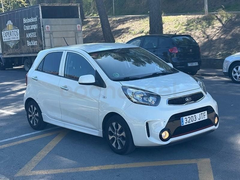 Usado Kia Picanto 66 CV (48 kW) 2017 Blanco Utilitario