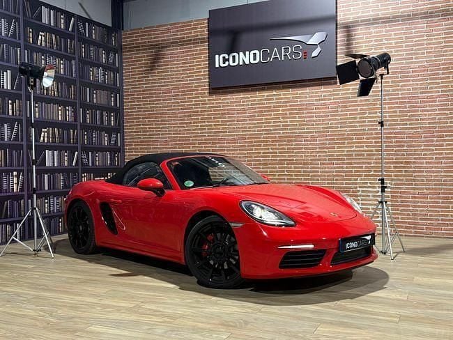 Rojo Usado 2019 Porsche Boxster Descapotable | 60.900 € - Imagen 1/4