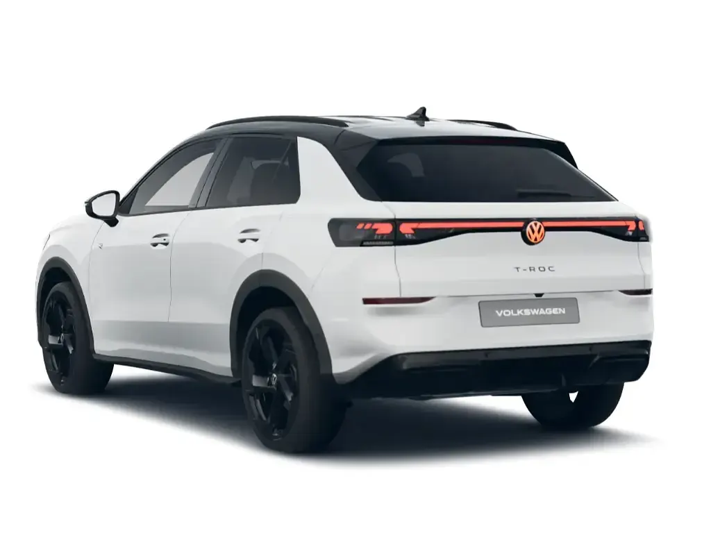 Nuevo VW T-Roc R-line 150 CV (110 kW) 2025 Blanco y, punto SUV