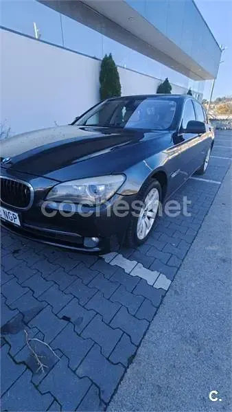 Usado BMW 740 306 CV (225 kW) 2008 Negro Berlina