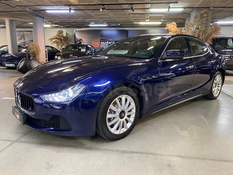 Usado Maserati Ghibli 275 CV (202 kW) 2016 Azul Berlina