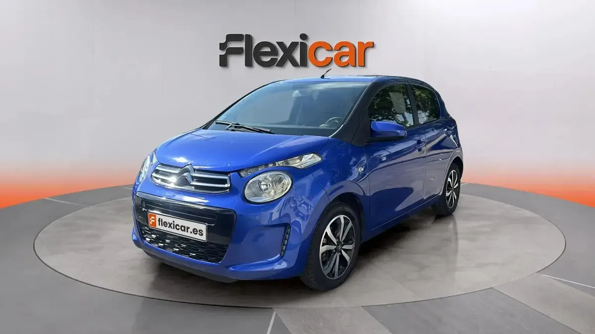 Usado Citroën C1 72 CV (52 kW) 2019 Azul Utilitario