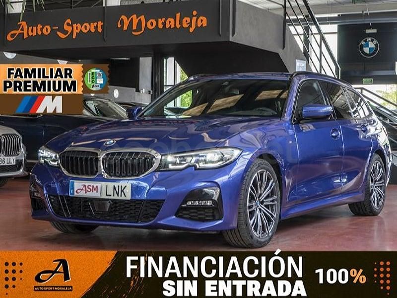 Usado BMW 318 Sport Line 150 CV (110 kW) 2021 Azul Familiar