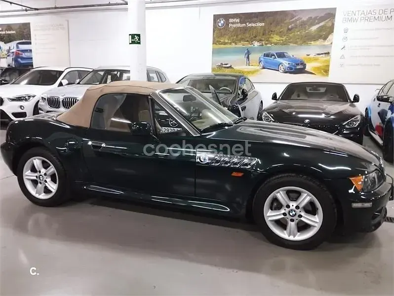 Usado BMW Z3 150 CV (110 kW) 1999 Verde Descapotable