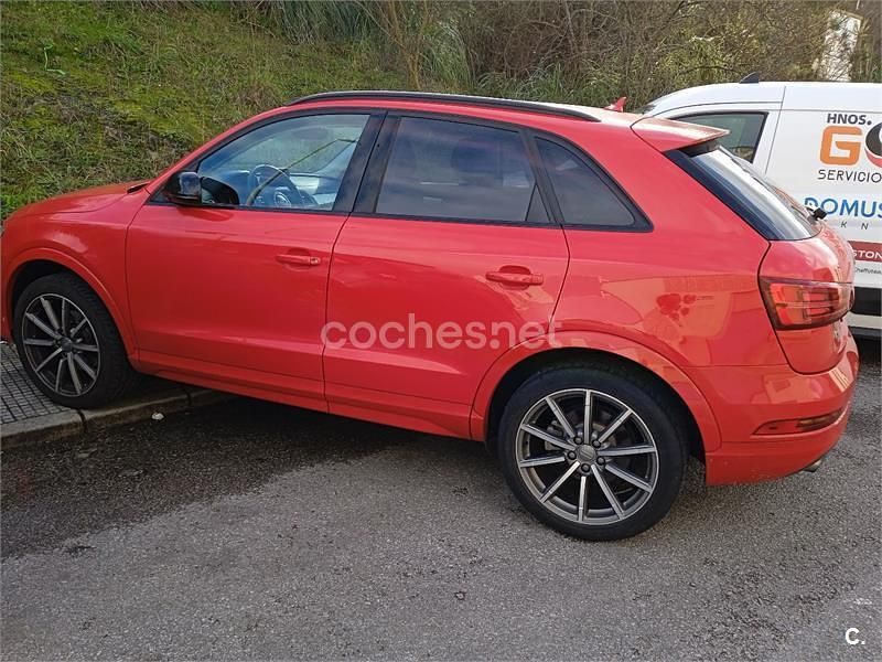 Usado Audi Q3 150 CV (110 kW) 2018 Rojo SUV