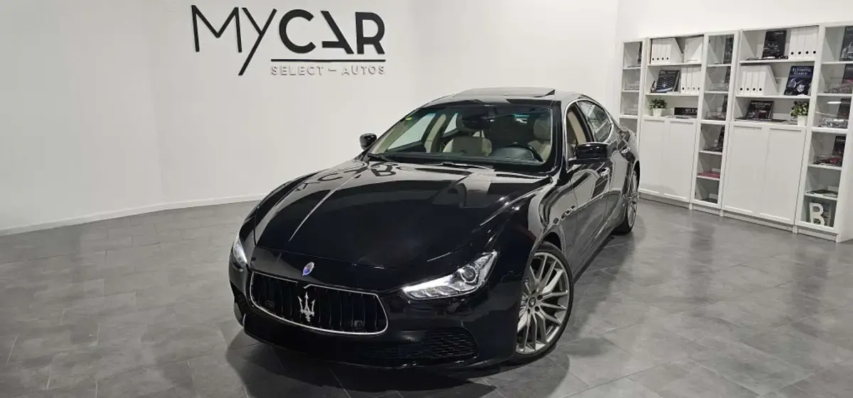 Usado Maserati Ghibli 411 CV (302 kW) 2015 Negro Berlina