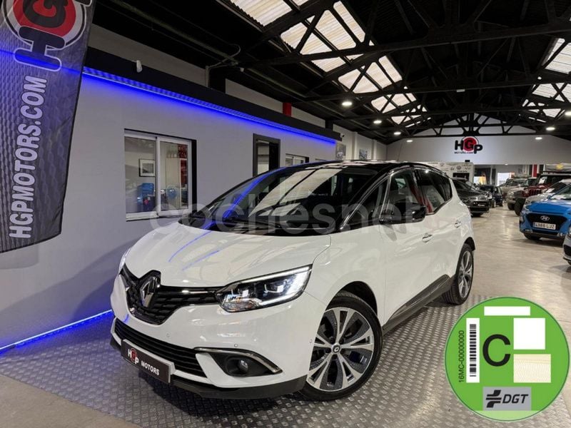 Blanco Usado 2017 Renault Scénic IV Intens Monovolumen | 12.990 € (Precio justo) - Imagen 1/4