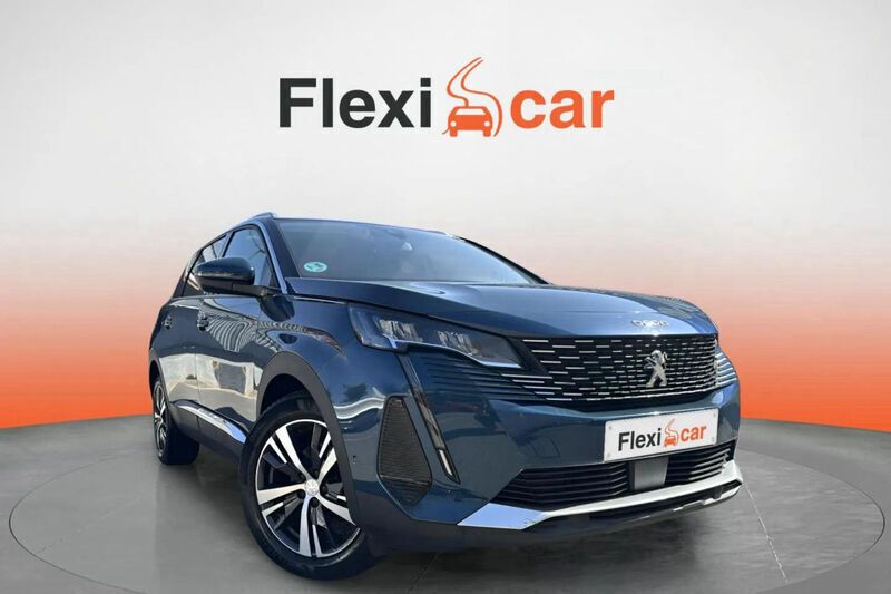 Azul Usado 2021 Peugeot 5008 Allure Monovolumen | 18.590 € (Precio justo) - Imagen 1/4