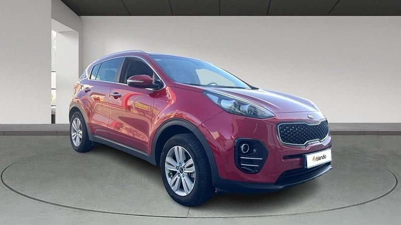 Usado Kia Sportage 133 CV (97 kW) 2017 Rojo SUV