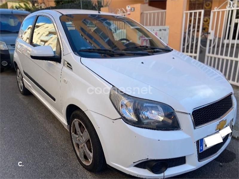 Usado Chevrolet Aveo LS 84 CV (61 kW) 2011 Blanco Berlina