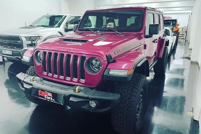 Usado Jeep Wrangler Rubicon 476 CV (350 kW) 2022 Violeta SUV