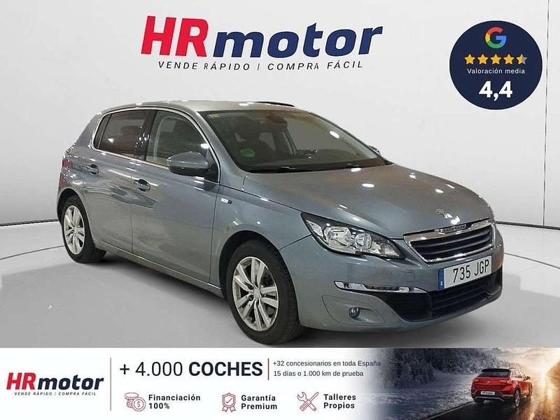 Usado Peugeot 308 Style 132 CV (97 kW) 2015 Gris Utilitario