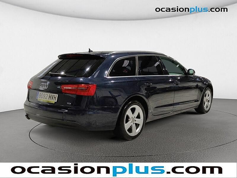 Usado Audi A6 Advanced 177 CV (130 kW) 2014 Azul Familiar