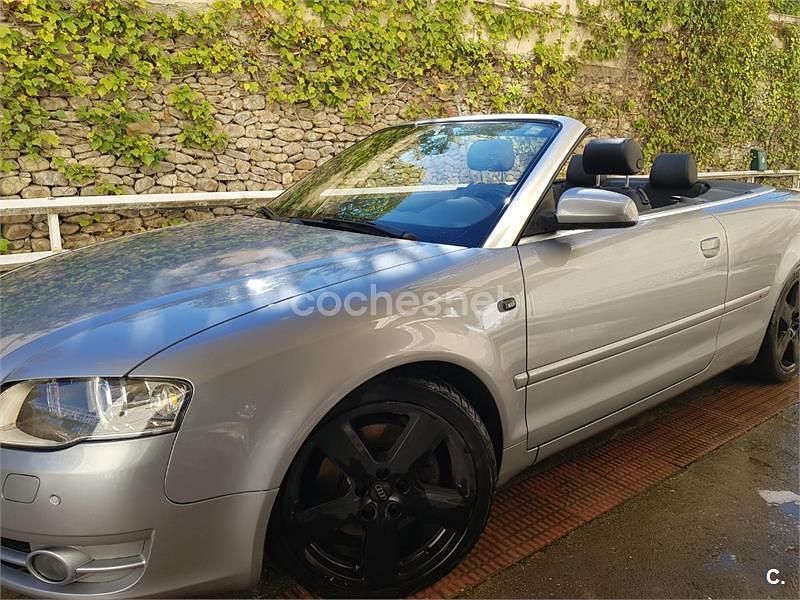 Usado Audi A4 Cabriolet Ambiente 233 CV (171 kW) 2006 Gris / plata Descapotable