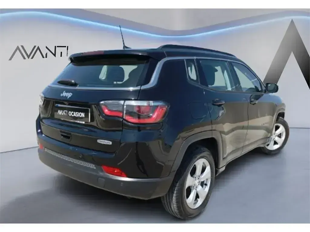 Usado Jeep Compass Longitude 120 CV (88 kW) 2019 Negro SUV