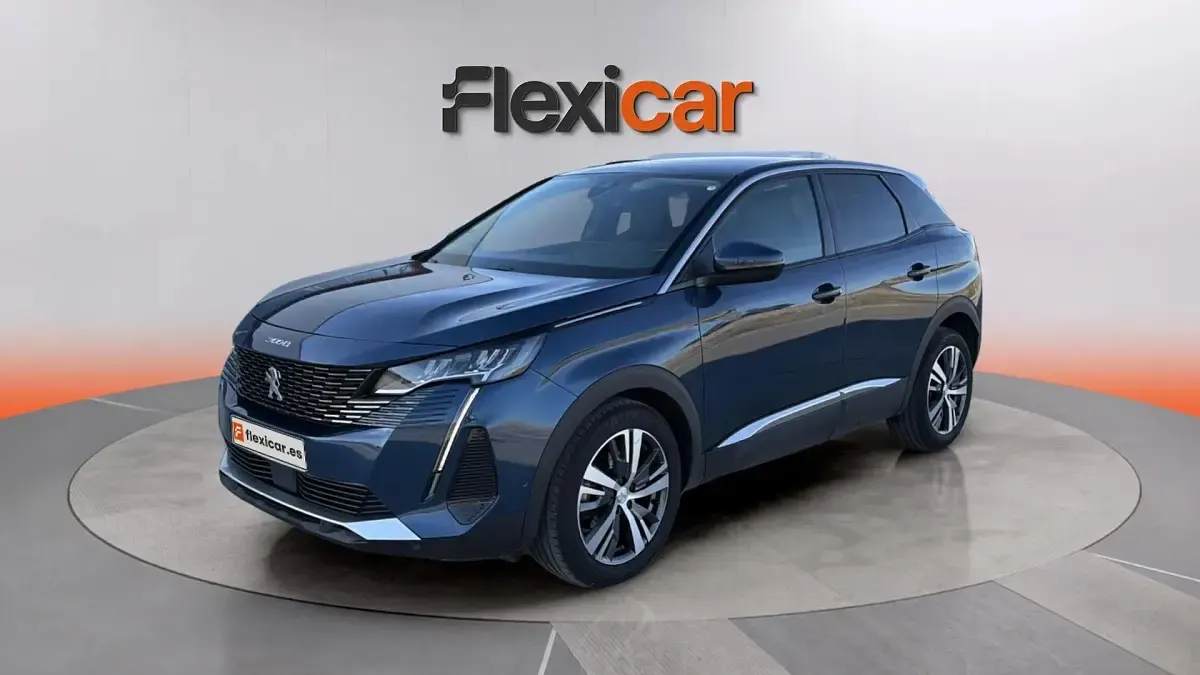 Usado Peugeot 3008 Active 131 CV (96 kW) 2021 Azul SUV