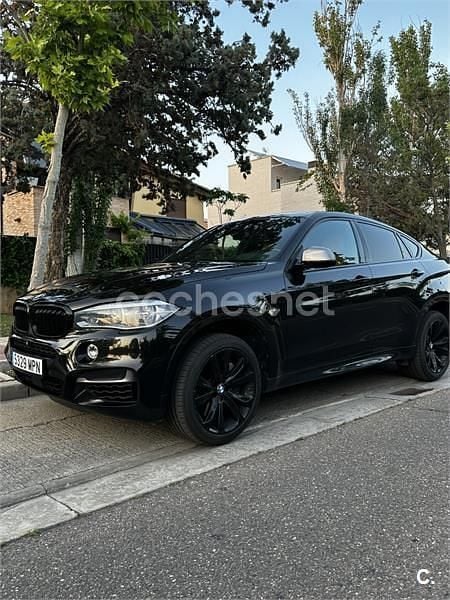 Negro Usado 2016 BMW X6 M50 SUV | 38.900 € (Un poco caro) - Imagen 1/4
