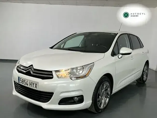 Usado Citroën C4 92 CV (67 kW) 2014 Blanco Utilitario