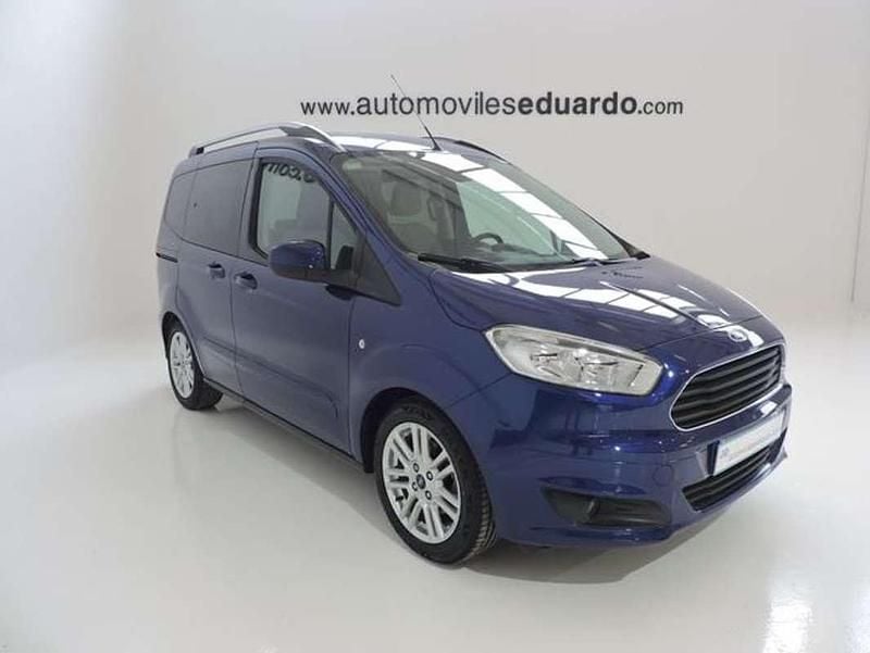 Azul Usado 2016 Ford Tourneo Courier Trend Monovolumen | 8800 € (Super precio) - Imagen 1/4