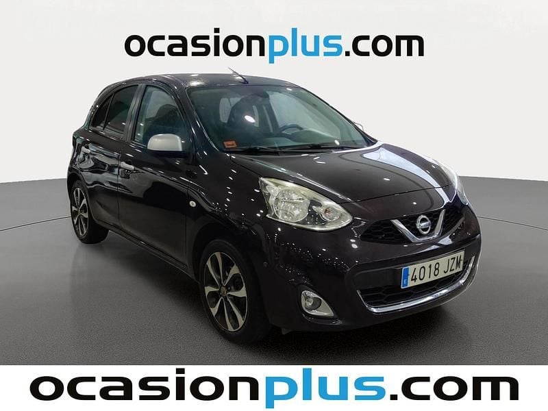 Usado Nissan Micra N-TEC 80 CV (58 kW) 2017 Negro Berlina