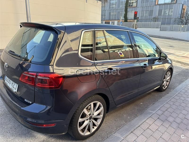 Usado VW Golf Sportsvan Sportline 150 CV (110 kW) 2014 Azul Monovolumen
