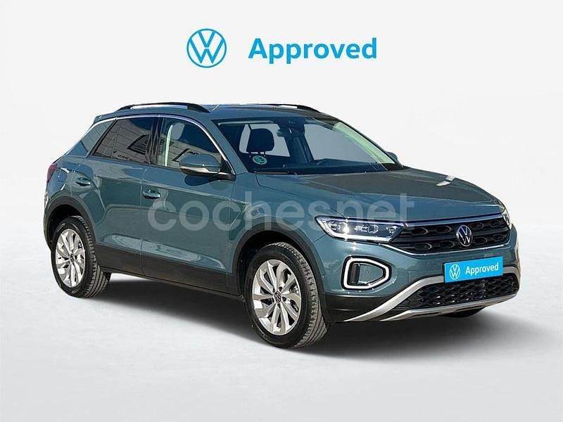 Azul Usado 2024 VW T-Roc Life SUV | 26.490 € (Precio justo) - Imagen 1/4