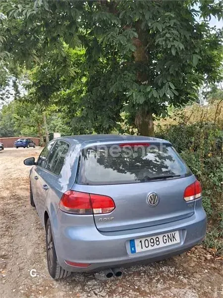 Usado VW Golf VI Advance 110 CV (80 kW) 2009 Azul Berlina