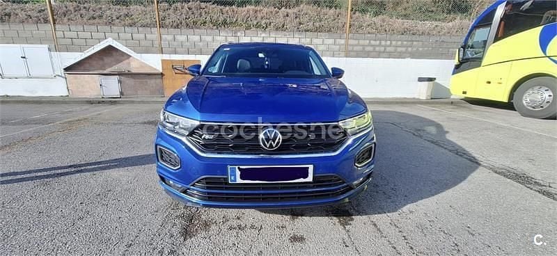 Usado VW T-Roc Sportline 150 CV (110 kW) 2021 Azul SUV