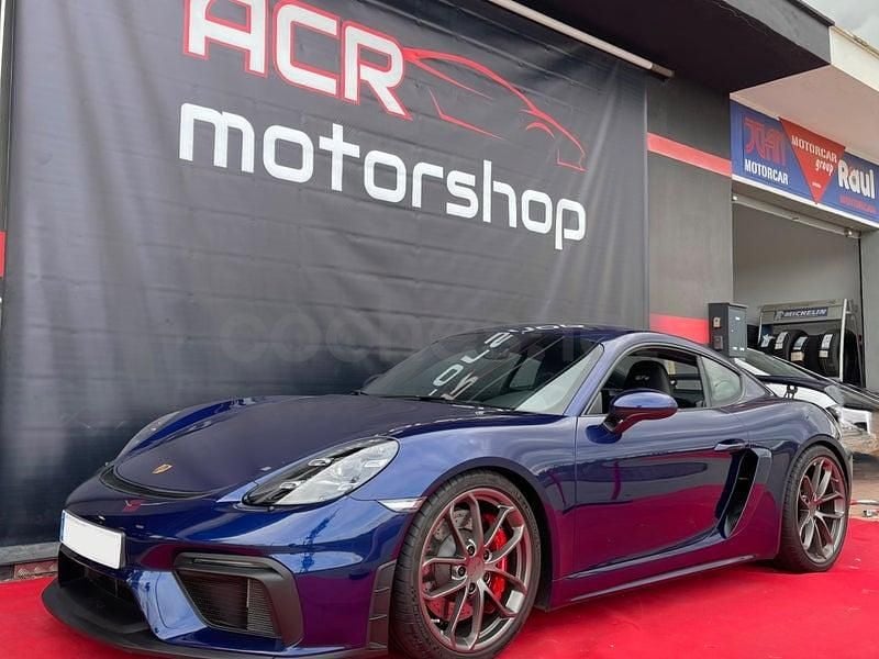 Usado Porsche 718 Cayman GT4 420 CV (308 kW) 2020 Azul Coupe