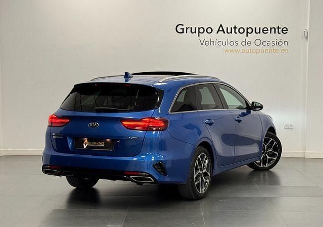 Usado Kia Ceed GT-Line 136 CV (100 kW) 2021 Azul Utilitario