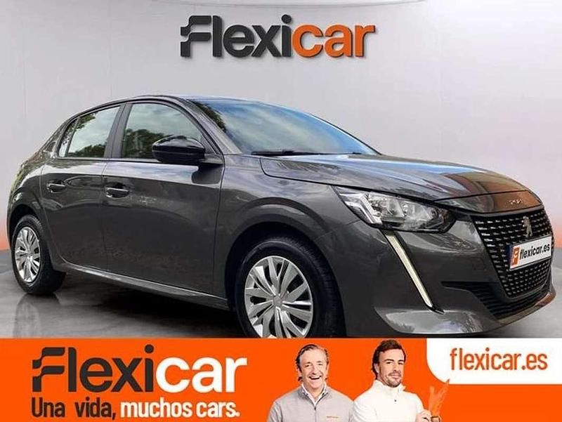 Usado Peugeot 208 Active 75 CV (55 kW) 2022 Gris Utilitario