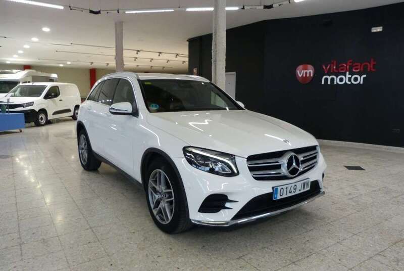 Blanco Usado 2017 Mercedes GLC220 SUV | 31.500 € (Precio justo) - Imagen 1/4