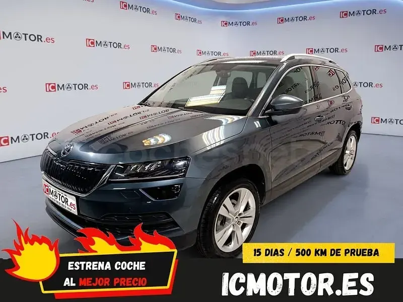 Usado Skoda Karoq Ambition 150 CV (110 kW) 2018 Gris / plata SUV
