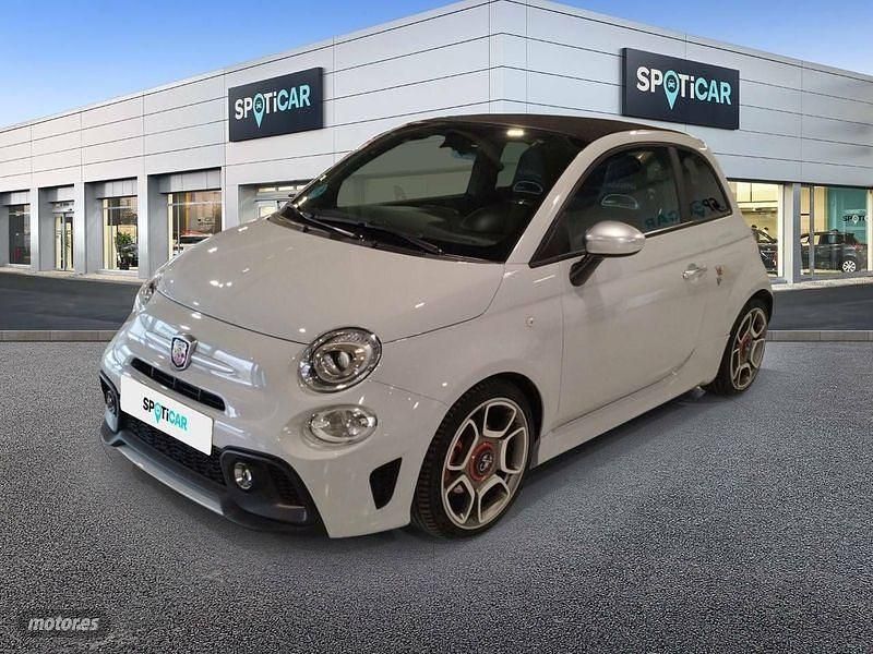 Gris Usado 2021 Abarth 595C Turismo Descapotable | 20.425 € (Un poco caro) - Imagen 1/4