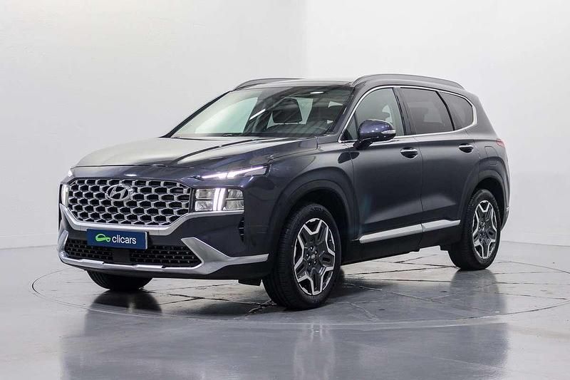 Blanco Usado 2021 Hyundai Santa Fe SUV | 33.290 € (Precio justo) - Imagen 1/4