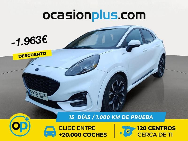 Blanco Usado 2023 Ford Puma ST-Line X SUV | 15.990 € (Precio justo) - Imagen 1/4