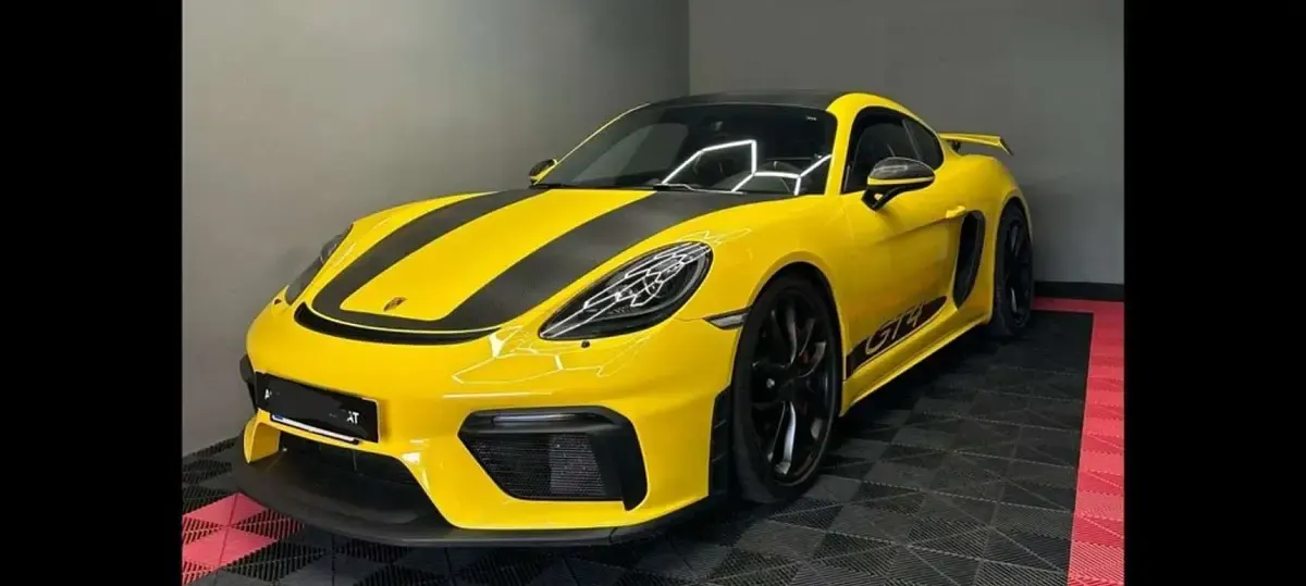 Usado Porsche 718 419 CV (308 kW) 2020 Amarillo Coupe