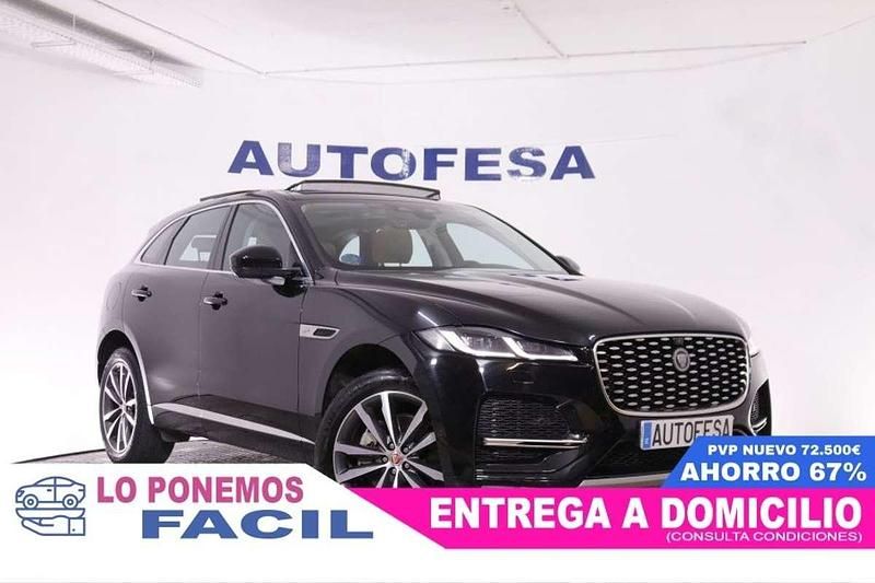 Usado Jaguar F-Pace S 204 CV (150 kW) 2021 Negro SUV