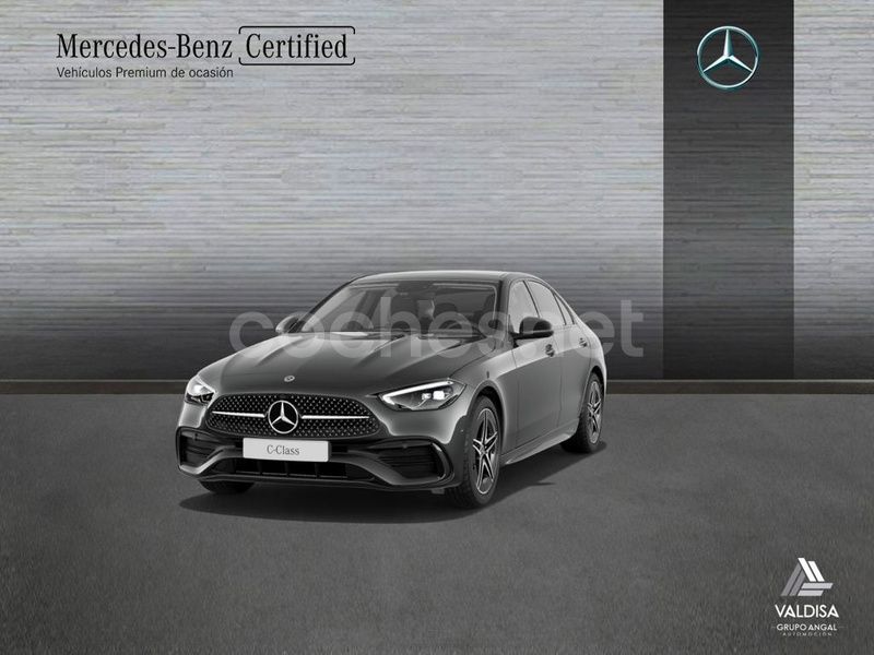 Gris Usado 2024 Mercedes C220 Berlina | 46.900 € (Buen precio) - Imagen 1/4
