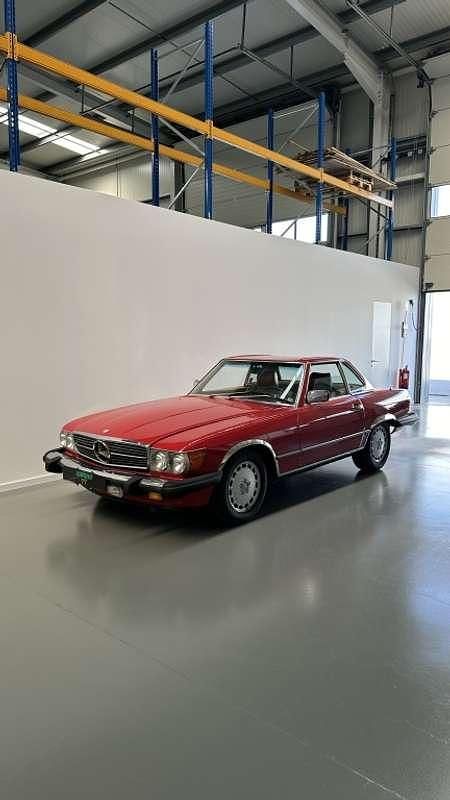 Rojo Usado 1989 Mercedes 560 Descapotable | 59.900 € - Imagen 1/4