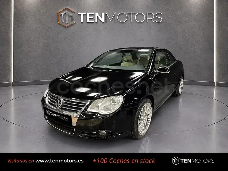 Usado VW Eos 140 CV (102 kW) 2007 Negro Descapotable