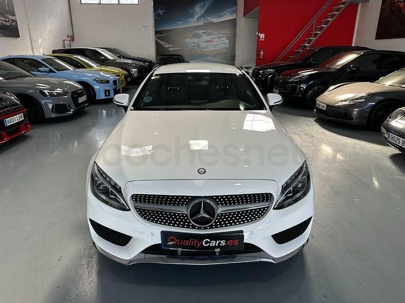 Usado Mercedes C220 170 CV (125 kW) 2016 Blanco Coupe
