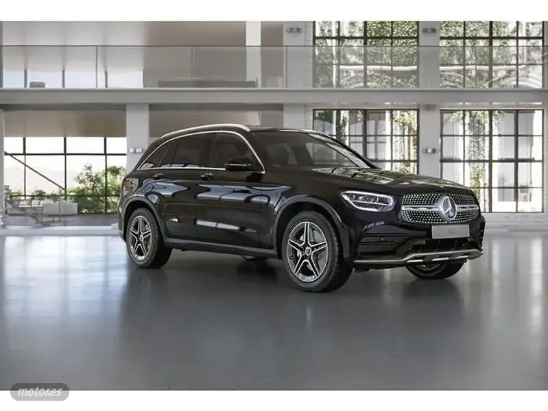 Usado Mercedes GLC200 163 CV (119 kW) 2022 Negro SUV