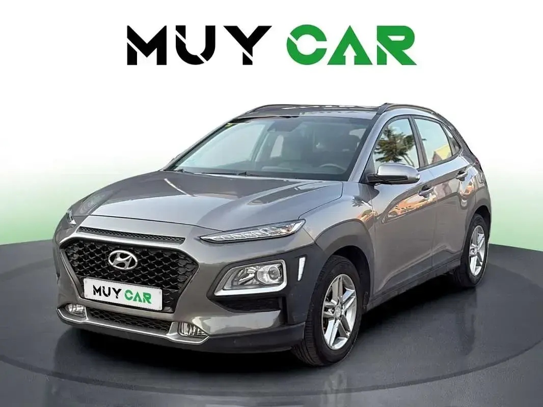 Usado Hyundai Kona 120 CV (88 kW) 2018 Gris SUV