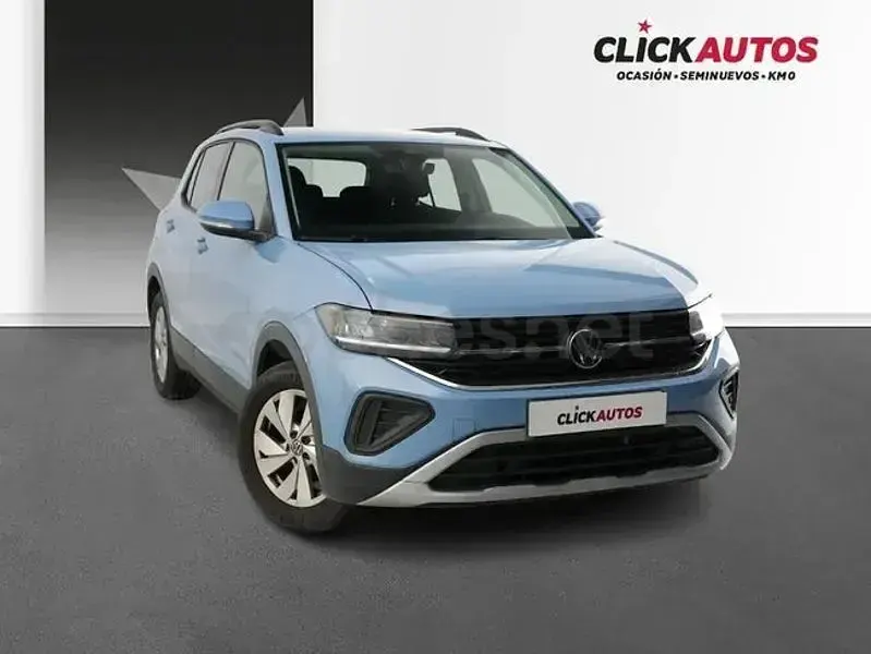 Usado VW T-Cross Life 95 CV (69 kW) 2024 Azul SUV