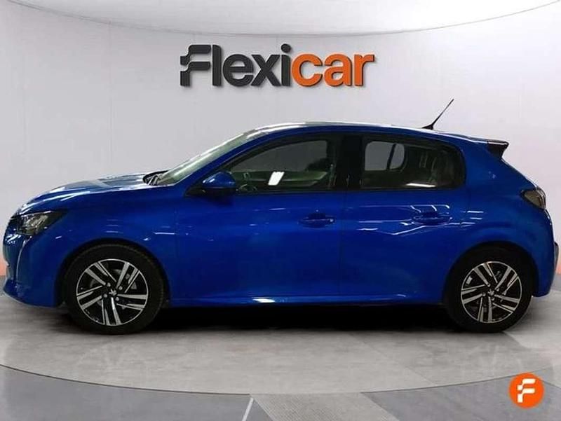 Usado Peugeot 208 Allure 101 CV (74 kW) 2020 Azul Utilitario